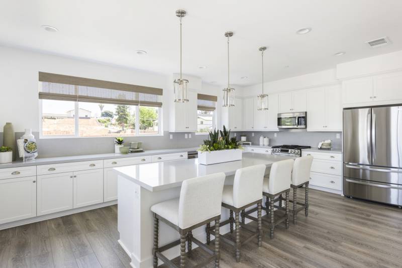 Plan 6 Model Home Kitchen